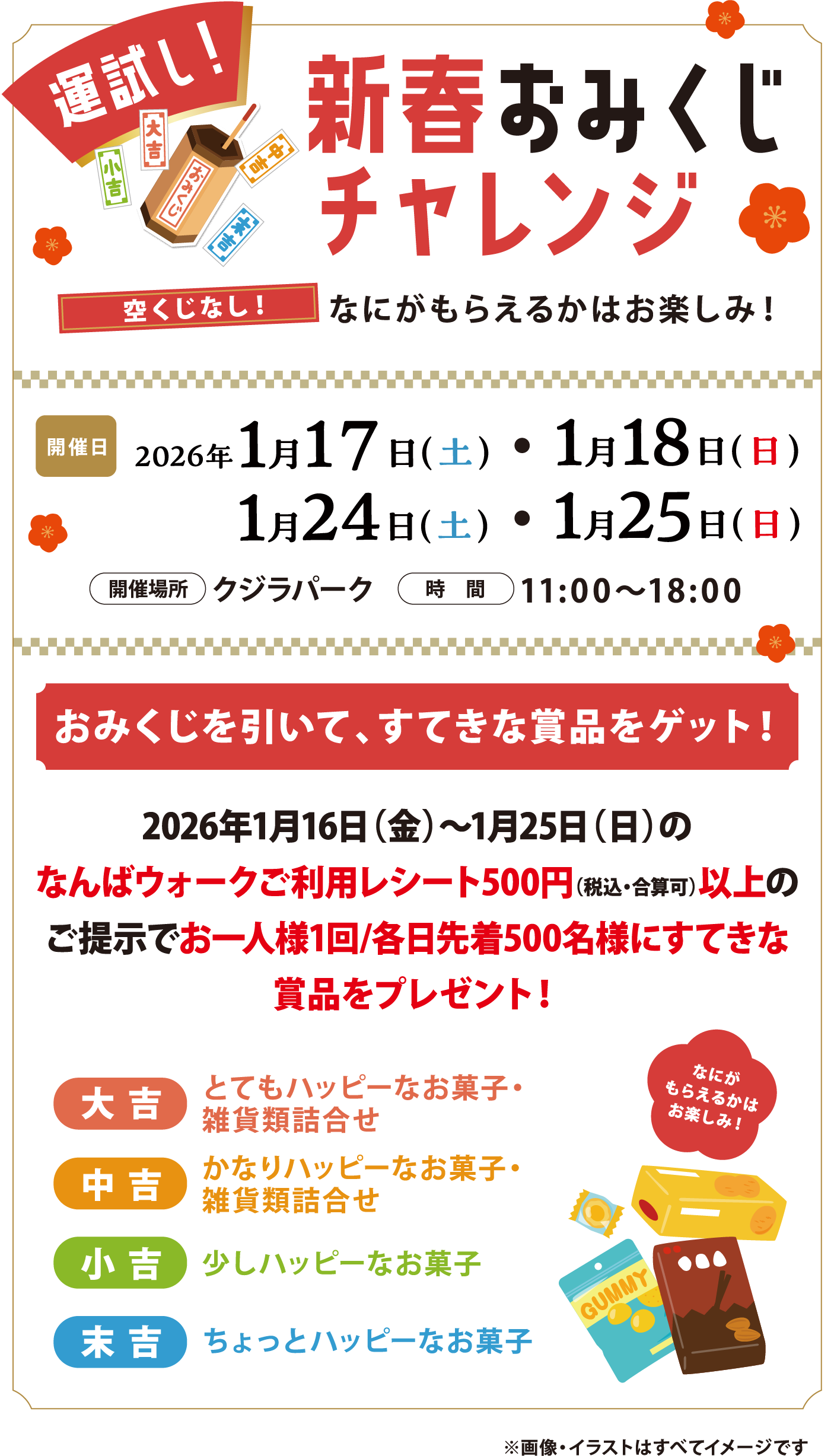 新春おみくじチャレンジ