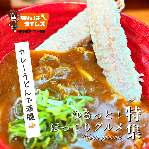 ゆるっと！ほっこりグルメ特集 カレーうどんで満腹